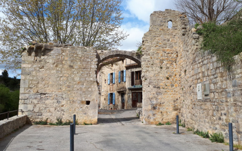 Vestiges des fortifications