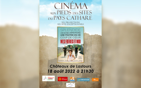 Cinéma aux pieds des Châteaux de Lastours