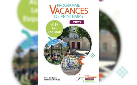 Programme des vacances de printemps – ALSH Les Esquirols