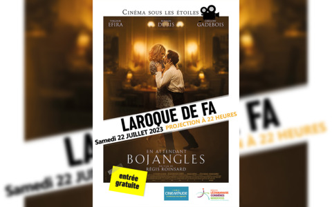 Cinéma sous les étoiles – Laroque de Fa