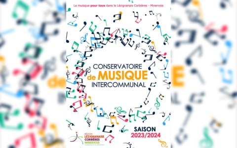 Brochure du conservatoire intercommunal – 2023 – 2024