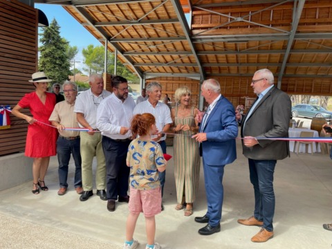 Inauguration à St Laurent de la Distillerie