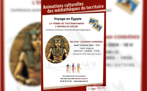 Voyage en Egypte – Conférence