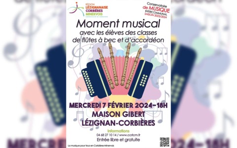 Moment musical – Flûtes à bec et accordéon