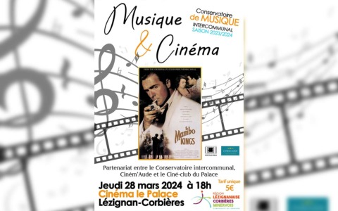 Musique et cinéma – Conservatoire intercommunal