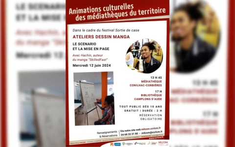 Ateliers Dessin Manga – Conilhac-Corbières