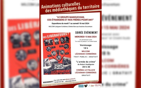 “Le groupe Manouchian, ces étrangers et nos frères pourtant” – Exposition et projection