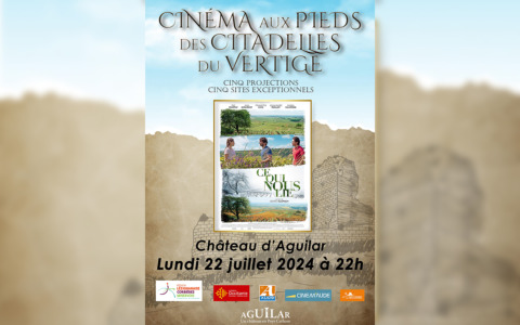 Cinéma aux Pieds des Citadelles du Vertige – Château d’Aguilar