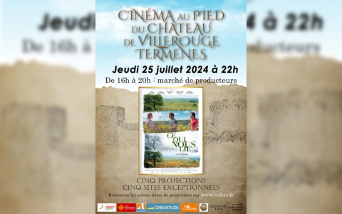 Cinéma au Pied du Château de Villerouge-Termenès