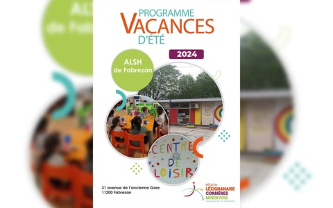 Programme des vacances d’été – ALSH de Fabrezan