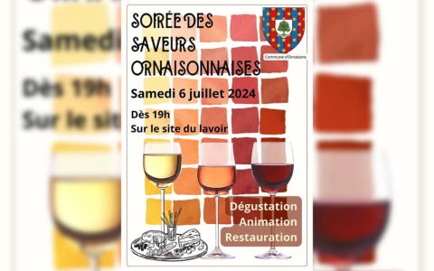 Soirée des saveurs Ornaisonnaises