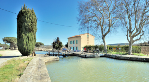 Écluse sur le Canal du Midi